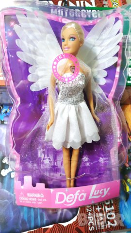  Барби със светещи крила , снимка 3 - Кукли - 43398556