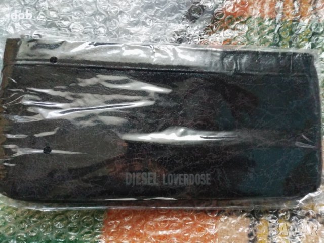 Нов черен клъч DIESEL ''Loverdose II'' оригинал, снимка 8 - Портфейли, портмонета - 28167358