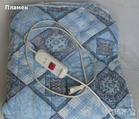 Електрическо нагревателно затоплящо одеало/одеяло, постелка, завивка с 2 степени 60W.  Ново !, снимка 3 - Други - 34653575