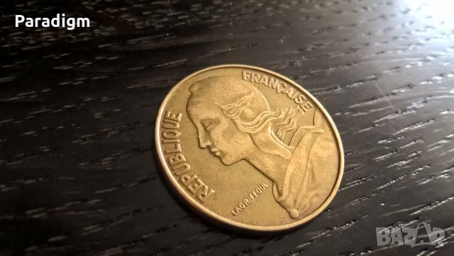 Монета - Франция - 20 сентима | 1972г., снимка 2 - Нумизматика и бонистика - 32670977