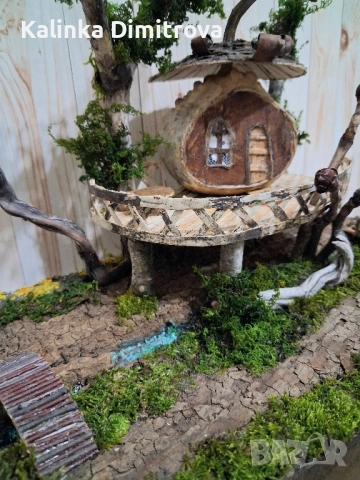 Къщичка на дърво-ръчна изработка., снимка 17 - Декорация за дома - 52339110