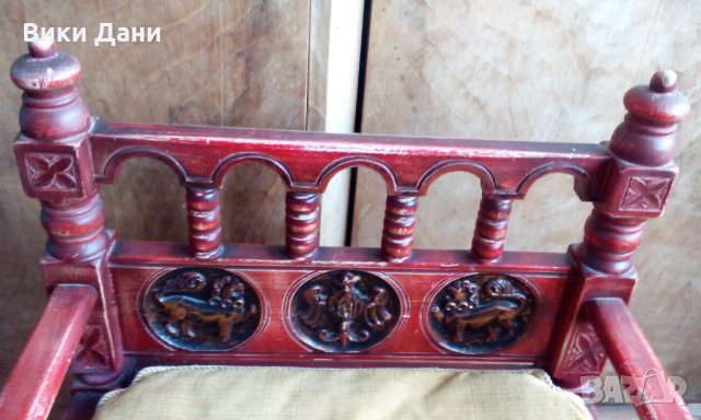 престол дърворезба разпятие бастун автомобил , снимка 5 - Антикварни и старинни предмети - 34665934