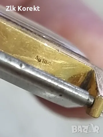 Позлатен механичен часовник Luch , снимка 11 - Антикварни и старинни предмети - 47661884