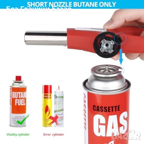 Нова Многофункционална Горелка Sondiko - Идеална за Десерти и Печене, снимка 5 - Други стоки за дома - 43673123