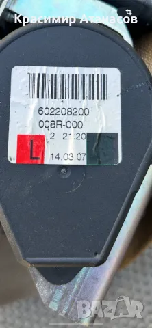 602208200. Предпазен колан преден ляв за Мерцедес CLS. W219. , снимка 14 - Аксесоари и консумативи - 49563749