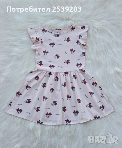 Детска рокля Мини Маус 4-5 години , снимка 5 - Детски рокли и поли - 50832289