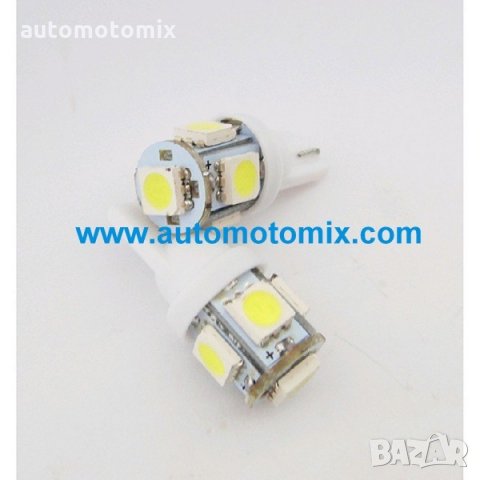 ДИОДНИ КРУШКИ 5LED - БЕЗ ЦОКЪЛ, снимка 2 - Аксесоари и консумативи - 32460913
