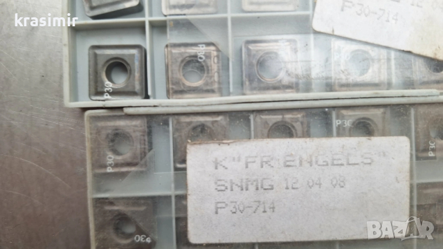твърдосплавни пластини SNMG-12, снимка 2 - Стругове - 53477587