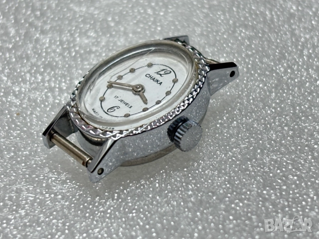 Неработещ! Дамски Часовник "CHAIKA" СССР, снимка 4 - Антикварни и старинни предмети - 52640284