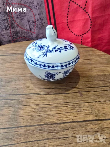 Захарница от серията "Син лук", снимка 2 - Аксесоари за кухня - 52509522