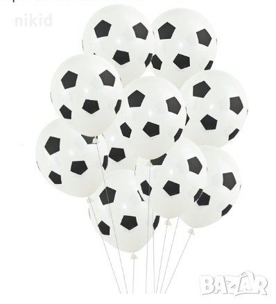 Футбол Футболна топка надуваем латекс латексов балон парти хелий или газ, снимка 1 - Други - 26945624