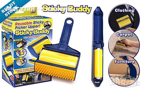 РОЛКА ЗА ОБИРАНЕ НА КОСМИ СТИКИ БЪДИ