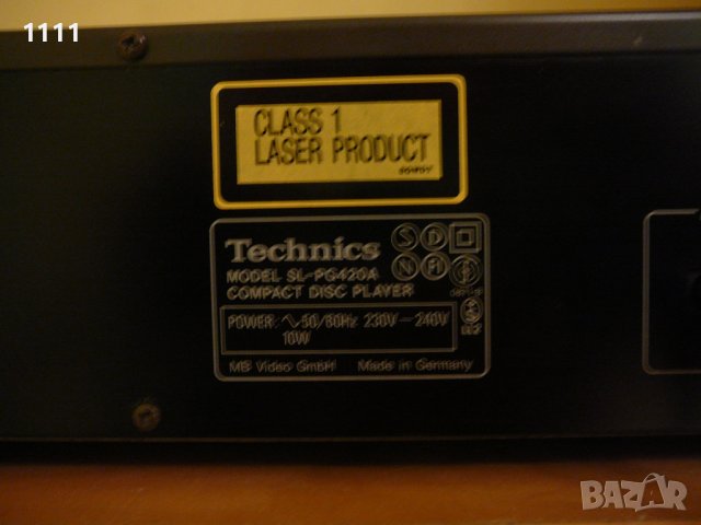 TECHNICS SL-PG420A, снимка 7 - Ресийвъри, усилватели, смесителни пултове - 36584256