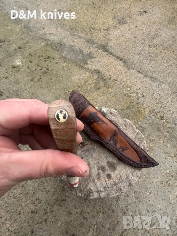 Ръчно изработен ловен нож, снимка 6 - Ножове - 53435242