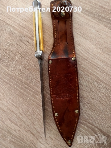 Лован нож с кания, снимка 5 - Ножове - 45729622