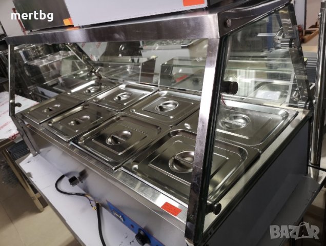 Бен Мари Топла витрина 4 модела Чисто Нови с Водна баня настолни, снимка 1