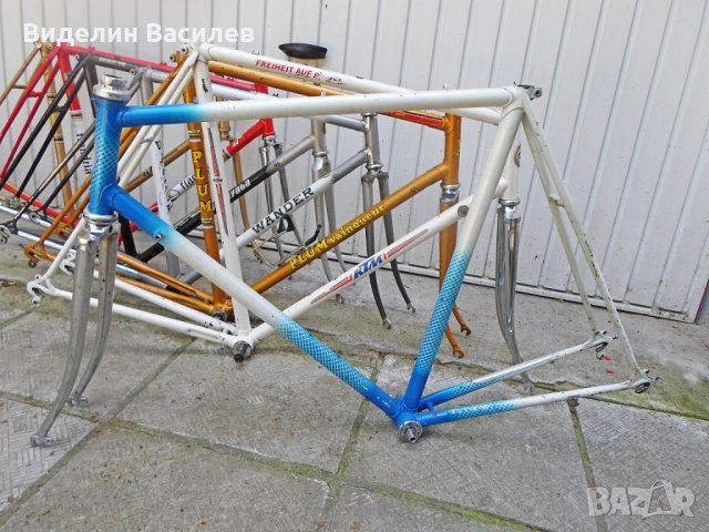 Ретро шосейни рамки, снимка 4 - Части за велосипеди - 33528137