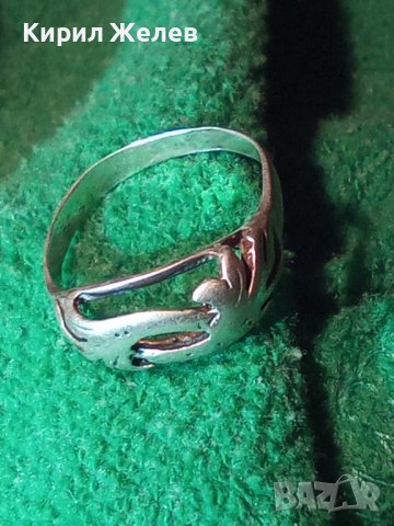 СТАР СРЕБЪРЕН ПРЪСТЕН СРЕБРО 925 ДАМСКИ 6759, снимка 3 - Пръстени - 30285397
