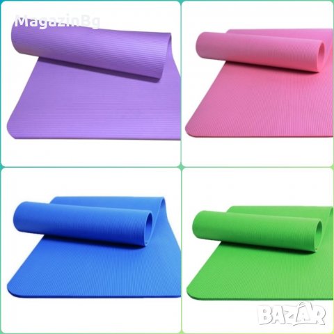 Постелка за йога, пилатес, аеробика и фитнес Postelka Различни модели, снимка 8 - Пътеки - 20969232