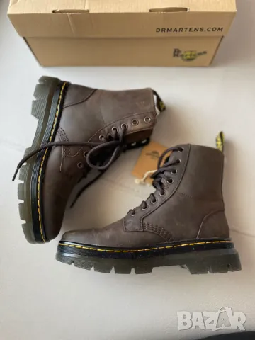 Dr. Martens Combs Crazy Horse Дамски кубинки, 36 EU, снимка 7 - Дамски боти - 47457500