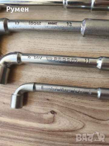 Г-образни ключове с проходен отвор за шпилка, снимка 2 - Други инструменти - 51463207