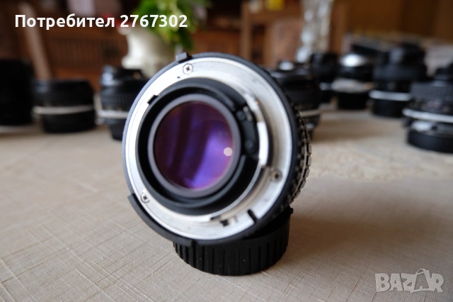 Nikon Series E 100mm f2.8 Lens. Nikon 1799476, снимка 3 - Обективи и филтри - 53595738