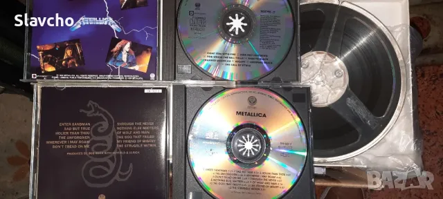 Магнетофонна ролка/лента със запис на - Metallica 1991/1984, снимка 2 - Декове - 47410472