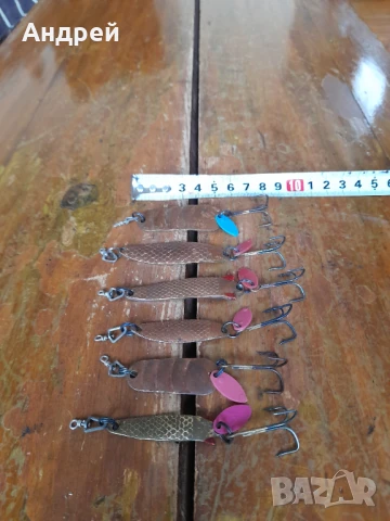 Стара блесна,блесни #11, снимка 4 - Такъми - 50729273