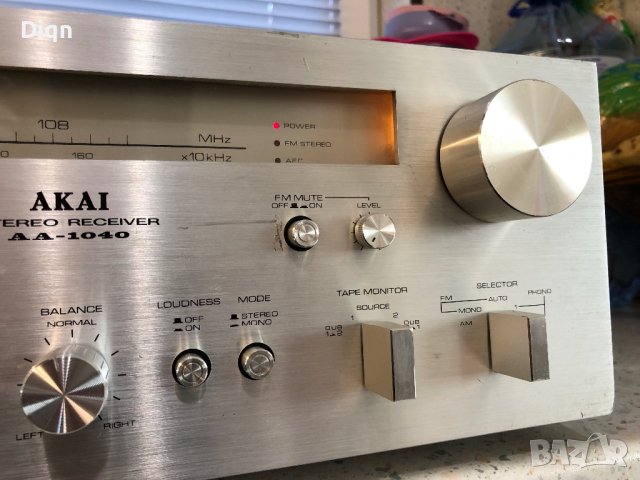 Akai AA-1040, снимка 7 - Ресийвъри, усилватели, смесителни пултове - 39620811