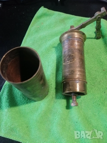 Ретро, месингова малничка за кафе. , снимка 4 - Антикварни и старинни предмети - 51588665