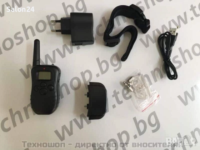Електронен нашийник за обучение на куче - водоустойчив и с акумулаторни батерии, снимка 6 - За кучета - 52287920