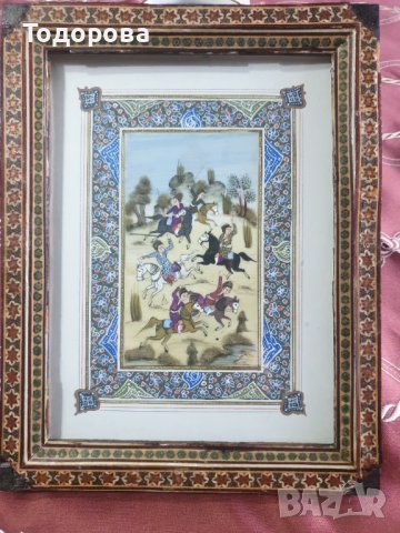 Миниатюра-бойна сцена