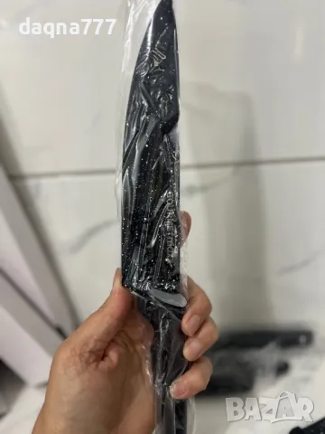 Нови! Комплект от 5 ножа Германия, снимка 3 - Прибори за хранене, готвене и сервиране - 50436014