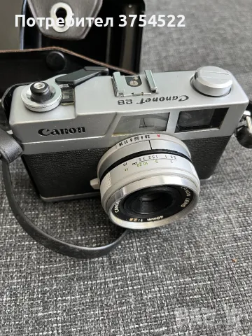 Фотоапарат с лента Canon Canonet 28, снимка 9 - Фотоапарати - 50222392