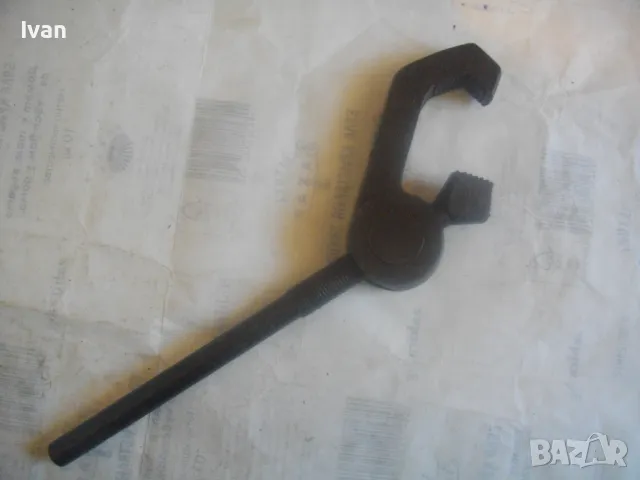 ШАРНИРЕН КАМИОНАДЖИЙСКИ РАЗДВИЖЕН КЛЮЧ 45см/3,2кг/С ПОДВИЖЕН ЗАХВАТ 70мм НЕМСКИ СТАРО КАЧЕСТВО, снимка 6 - Други инструменти - 50100010