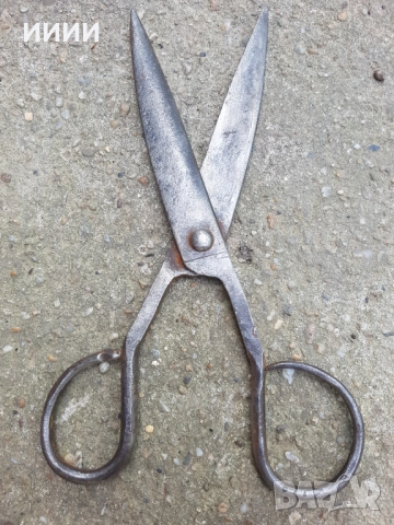 Кована ножица , снимка 2 - Антикварни и старинни предмети - 51817427