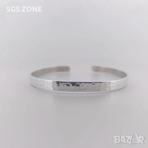 Стилна твърда гривна , снимка 5 - Гривни - 52906714