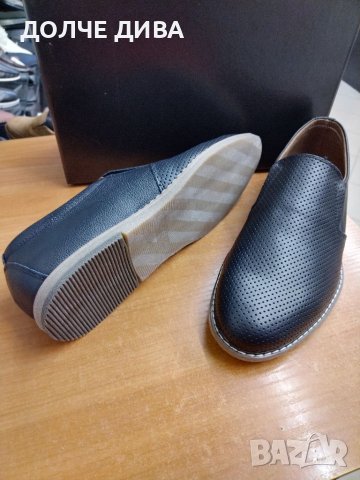 Мъжки обувки естествена кожа м. 202 черни , снимка 6 - Ежедневни обувки - 40852767