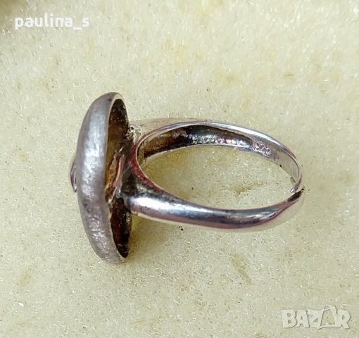 Три броя / Масивен сребърен пръстен дизайнерска изработка проба 925 , снимка 7 - Пръстени - 26293650