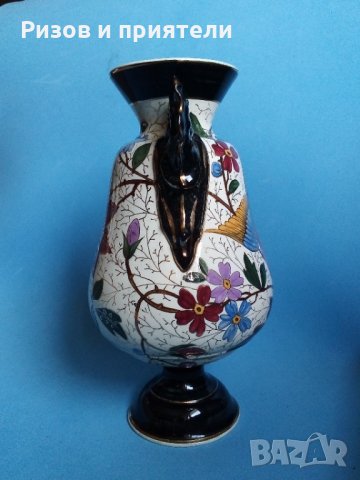19 век Ваза, снимка 3 - Антикварни и старинни предмети - 33687033