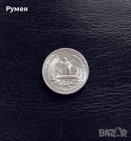 Quarter Dollar 1952-S.Сребро!, снимка 2 - Нумизматика и бонистика - 43686369