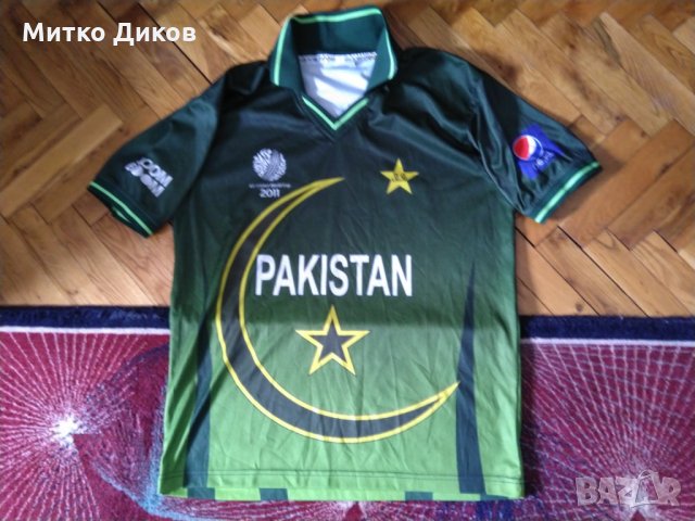 Пакистан крикет тениска 2011 размер Л