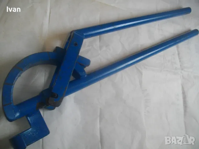 ТРЪБОГИБ 22мм Масивен немски старо качество Ръчен уред огъване всякакви тръби метални дебелостенни, снимка 2 - Други инструменти - 47757043