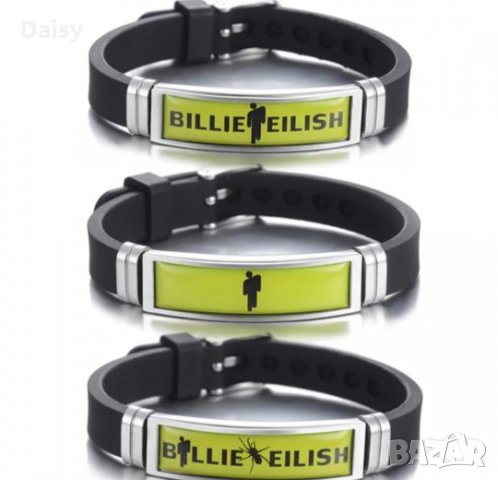 Гривни Billie Eilish / Били Айлиш, снимка 4 - Гривни - 27179041