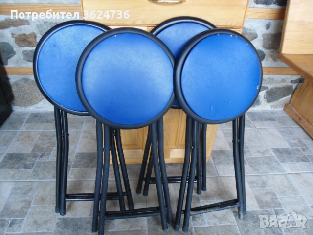 Табуретки сгъваеми, снимка 2 - Столове - 43061778