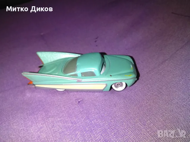 Disney Pixar Cars Green Car, 3216EA J7553 Mattel колекционерска количка, снимка 4 - Колекции - 50257185