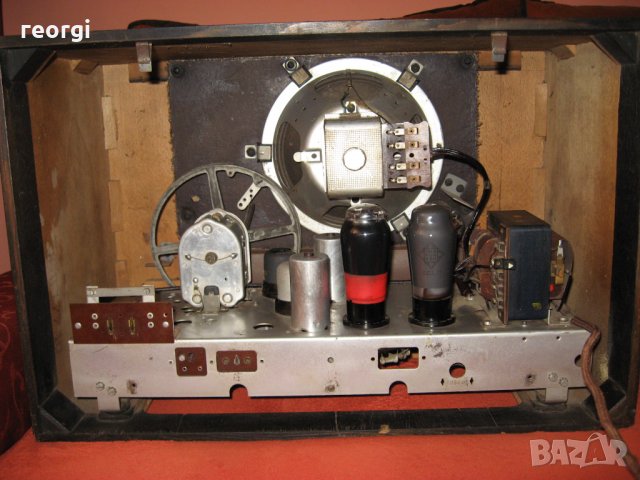 Радио-Телефункен -Супер 065 вк-1939г.-Германия, снимка 3 - Ресийвъри, усилватели, смесителни пултове - 33077524