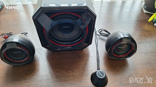 Mултимедийни тонколони Philips SPA5300/10 – 2.1 система, снимка 2 - Тонколони - 53247245