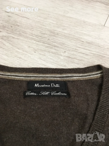 Massimo Dutti мъжки пуловер S/M, снимка 4 - Пуловери - 52388497