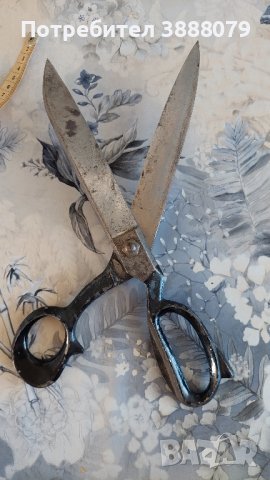 Стара шивашка ножица , снимка 1 - Антикварни и старинни предмети - 43018482